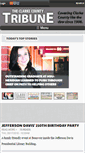 Mobile Screenshot of clarkecountytrib.com